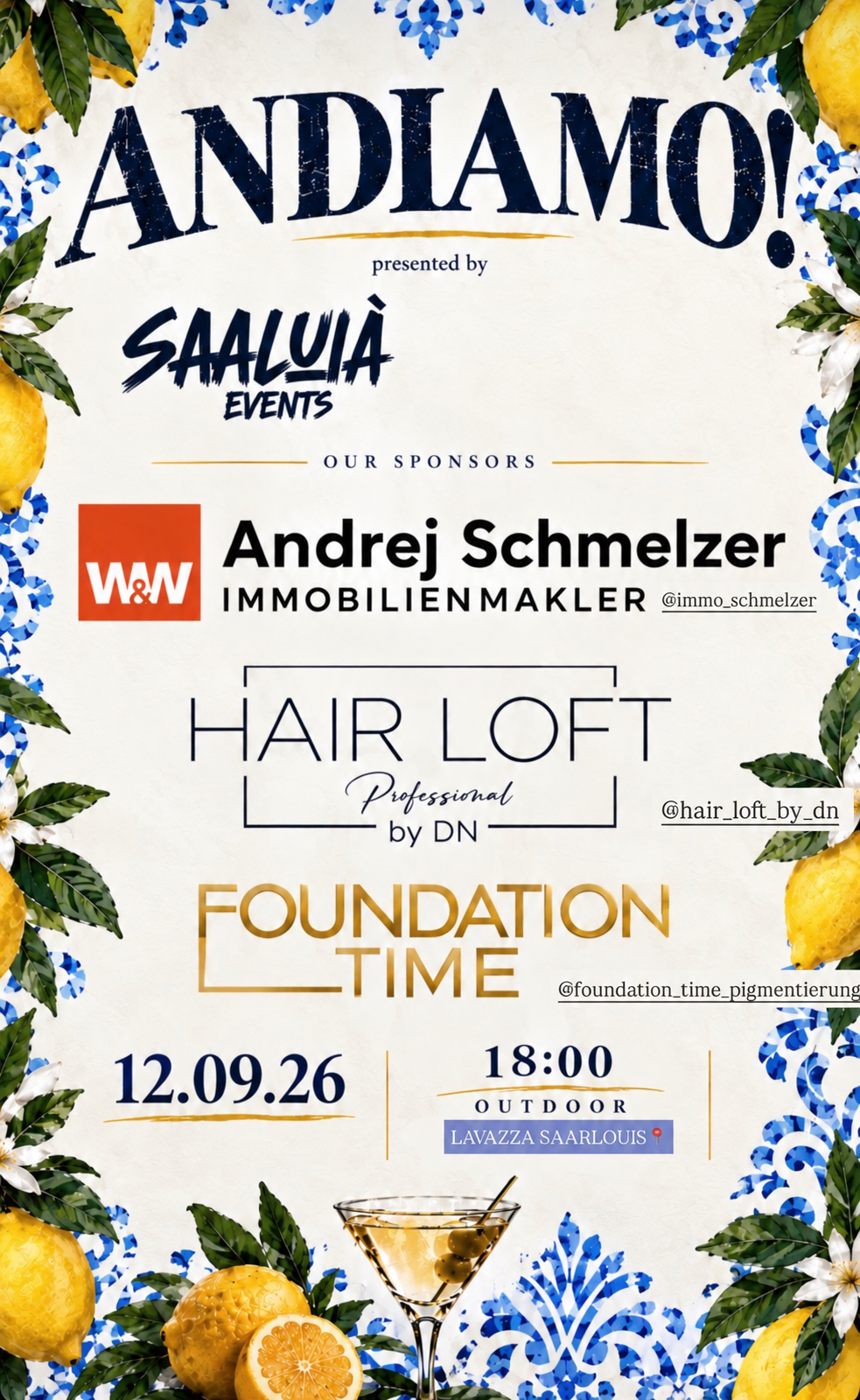ANDIAMO! flyer